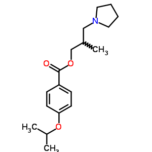 5422-80-0  2-methyl-3-(pyrrolidin-1-yl)propyl 4-(propan-2-yloxy)benzoate