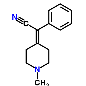 5463-19-4  (1-methylpiperidin-4-ylidene)(phenyl)acetonitrile