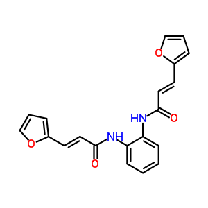 5550-43-6  (2E,2'E)-N,N'-benzene-1,2-diylbis[3-(furan-2-yl)prop-2-enamide]