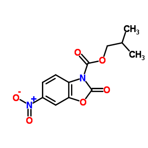 5661-60-9  2-methylpropyl 6-nitro-2-oxo-1,3-benzoxazole-3(2H)-carboxylate