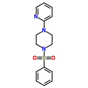 5879-57-2  1-(phenylsulfonyl)-4-(pyridin-2-yl)piperazine