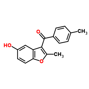 5914-16-9  (5-hydroxy-2-methyl-1-benzofuran-3-yl)(4-methylphenyl)methanone