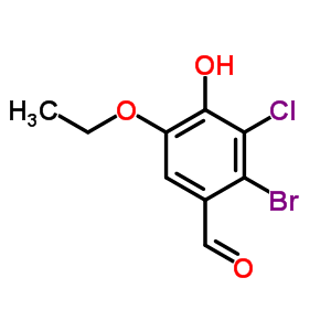 597545-04-5  2-bromo-3-chloro-5-ethoxy-4-hydroxybenzaldehyde