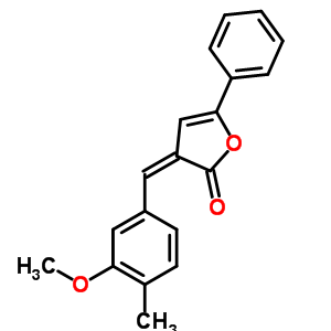 6370-11-2  (3Z)-3-(3-methoxy-4-methylbenzylidene)-5-phenylfuran-2(3H)-one