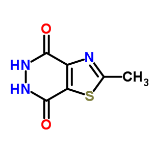 7464-12-2  2-methyl-5,6-dihydro[1,3]thiazolo[4,5-d]pyridazine-4,7-dione