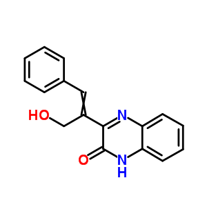 7478-53-7  3-(3-hydroxy-1-phenylprop-1-en-2-yl)quinoxalin-2(1H)-one