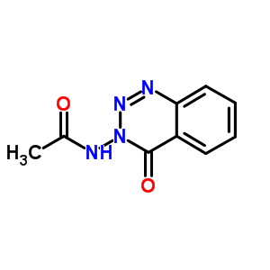 75681-26-4  N-(4-oxo-1,2,3-benzotriazin-3(4H)-il)acetamid