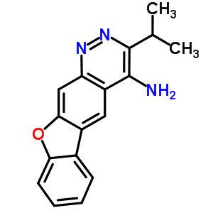 76795-58-9  3-(propan-2-yl)[1]benzofuro[3,2-g]cinnolin-4-amine