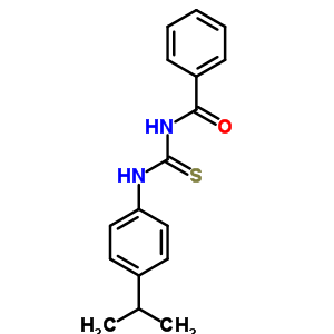 80967-50-6  N-{[4-(propan-2-yl)phenyl]carbamothioyl}benzamide