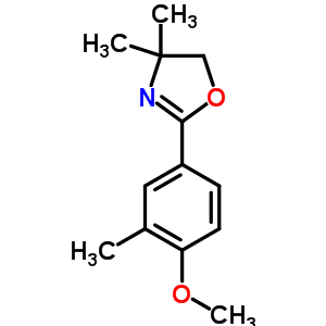 82045-51-0  2-(4-methoxy-3-methylphenyl)-4,4-dimethyl-4,5-dihydro-1,3-oxazole