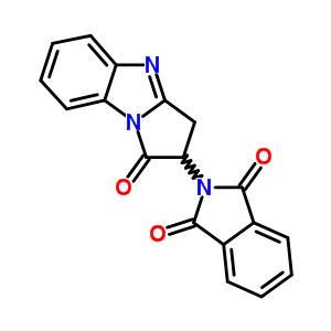 84227-46-3  2-(1-oxo-2,3-dihydro-1H-pyrrolo[1,2-a]benzimidazol-2-yl)-1H-isoindole-1,3(2H)-dione