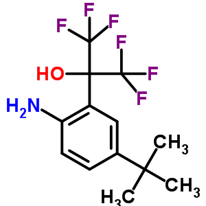 84649-61-6  2-(2-amino-5-tert-butylphenyl)-1,1,1,3,3,3-hexafluoropropan-2-ol