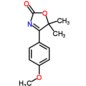 89849-14-9  4-(4-methoxyphenyl)-5,5-dimethyl-1,3-oxazol-2(5H)-one