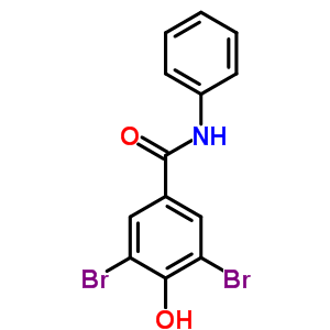 91805-70-8  3,5-dibromo-4-hydroxy-N-phenylbenzamide
