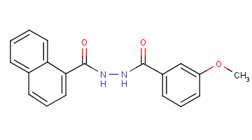 1-(3-Methoxybenzoyl)-2-(1-naphthoyl)-hydrazine 73941-12-5