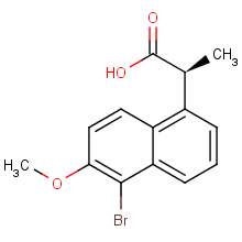 84236-26-0  (S)-5-bromo-6-methoxy-α-methylnaphthalene-1-acetic acid