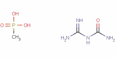 84402-58-4  methylphosphonic acid, compound with amidinourea (1:1)