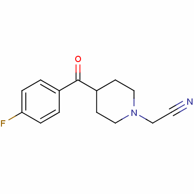 84682-24-6  4-(4-fluorobenzoyl)piperidine-1-acetonitrile