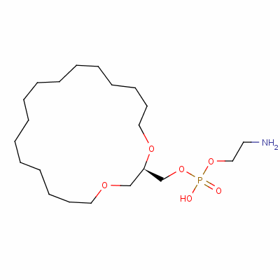 85006-06-0  2-aminoethyl (R)-1,4-dioxacycloicos-2-ylmethyl hydrogen phosphate