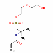 85169-24-0  2-(2-hydroxyethoxy)ethyl 2-methyl-2-[(1-oxoallyl)amino]propanesulphonate