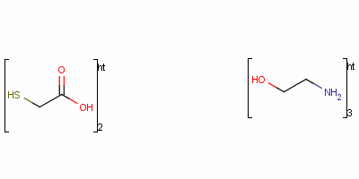 85169-27-3  mercaptoacetic acid, compound with 2-aminoethanol (2:3)