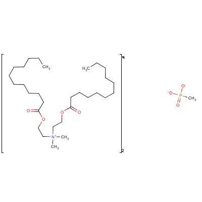85169-42-2  dimethylbis[2-[(1-oxododecyl)oxy]ethyl]ammonium methyl phosphonate