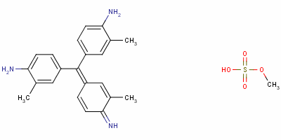 85188-03-0  methyl hydrogen sulphate, compound with 4-[(4-amino-3-methylphenyl)(4-imino-3-methylcyclohexa-2,5-dien-1-ylidene)methyl]-2-methylaniline (1:1)