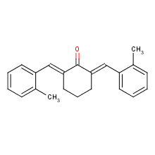 85391-70-4  2,6-bis[(2-methylphenyl)methylene]cyclohexan-1-one