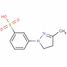 85554-80-9  m-(4,5-dihydro-3-methyl-1H-pyrazol-1-yl)benzenesulphonic acid