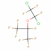 85720-81-6  2-(1,2-dichloro-1,2,2-trifluoroethoxy)-1,1,1,2,3,3,3-heptafluoropropane