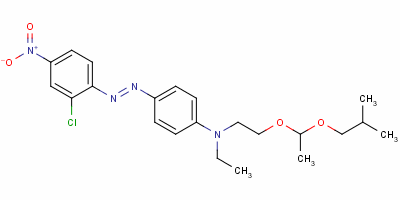 85750-13-6  4-[(2-chloro-4-nitrophenyl)azo]-N-ethyl-N-[2-[1-(2-methylpropoxy)ethoxy]ethyl]aniline