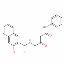 85750-34-1  N-[2,4-dioxo-4-(phenylamino)butyl]-3-hydroxynaphthalene-2-carboxamide