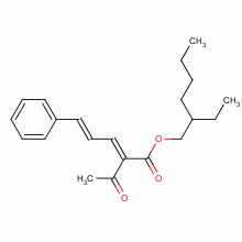 87148-01-4  2-ethylhexyl 2-acetyl-5-phenylpenta-2,4-dienoate