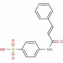 89217-68-5  4-[(1-oxo-3-phenylallyl)amino]benzenesulphonic acid