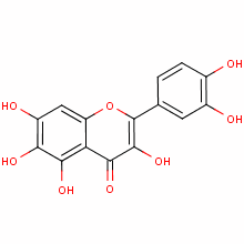 90-18-6  2-(3,4-dihidroxifenil)-3,5,6,7-tetrahidroxi-4-benzopiron