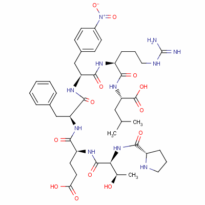90331-82-1  H-Pro-Thr-Glu-Phe-p-nitro-Phe-Arg-Leu-OH