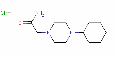 91290-76-5  N-cyclohexylpiperazine-1-acetamide monohydrochloride