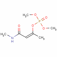 919-44-8  dimethyl (Z)-1-methyl-3-(methylamino)-3-oxoprop-1-enyl phosphate