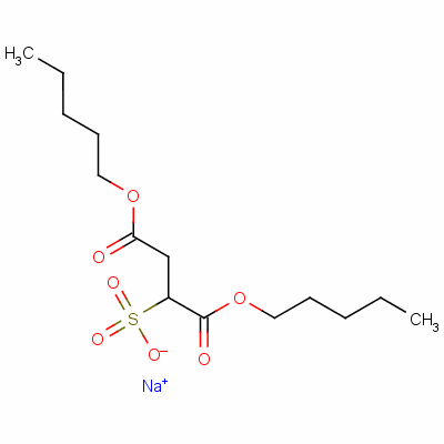 922-80-5  سدیم 1،2-bis (پنتیلوکسی کربونیل) اتان سولفونات؛ ؛ دی انتیل سدیم سولفوسوکسینات؛ سدیم 1،4-دیوکسو-1،4-بیس (پنتیلوکسی) بوتان-2-سولفونات؛