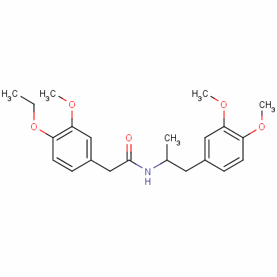 93-31-2  N-[2-(3,4-dimethoxyfenyl)-1-methylethyl]-4-ethoxy-3-methoxyfenylacetamid