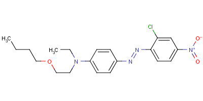 93762-07-3  N-(2-butoxyethyl)-4-[(2-chloro-4-nitrophenyl)azo]-N-ethylaniline