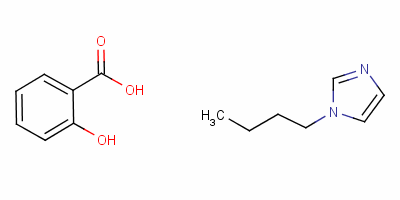 93762-23-3  salicylic acid, compound with 1-butyl-1H-imidazole (1:1)