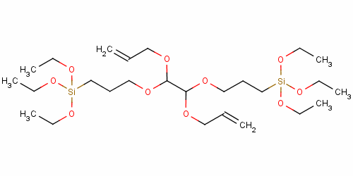 93777-96-9  9,10-bis(allyloxy)-4,4,15,15-tetraethoxy-3,8,11,16-tetraoxa-4,15-disilaoctadecane