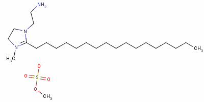 93783-25-6  1-(2-aminoethyl)-2-heptadecyl-4,5-dihydro-3-methyl-1H-imidazolium methyl sulphate