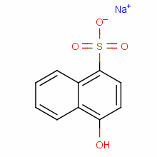 93804-68-3  sodium 4-hydroxynaphthalenesulphonate