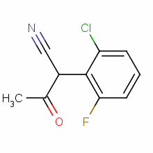 93839-17-9  acetyl(2-chloro-6-fluorophenyl)acetonitrile