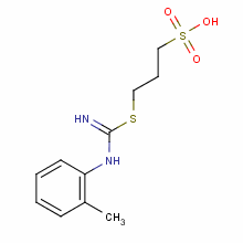 93841-11-3  3-[[imino(methylphenylamino)methyl]thio]propanesulphonic acid