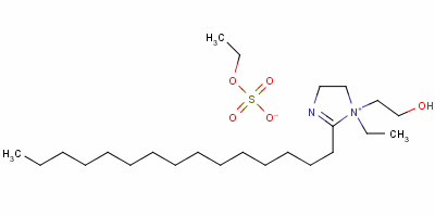 93857-12-6  1-ethyl-4,5-dihydro-1-(2-hydroxyethyl)-2-pentadecyl-1H-imidazolium ethyl sulphate