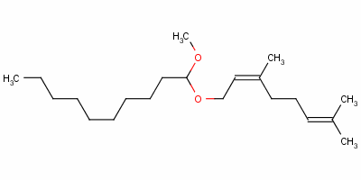 93894-25-8  (Z)-1-[(3,7-dimethyl-2,6-octadienyl)oxy]-1-methoxydecane