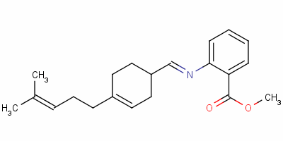 93894-30-5  methyl 2-[[[4-(4-methyl-3-pentenyl)-3-cyclohexen-1-yl]methylene]amino]benzoate